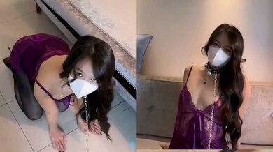 顶级淫妻 肉臀果儿 翘臀少妇家中约炮玩性爱调教 穿开档黑丝跪地爬行扮母狗 被花式爆操爽到飞！