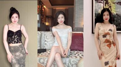 浙江宁波富婆 罗茵馨 背着老公带商K男模家中约炮 婴儿床上高撅蜜臀被后入暴操！